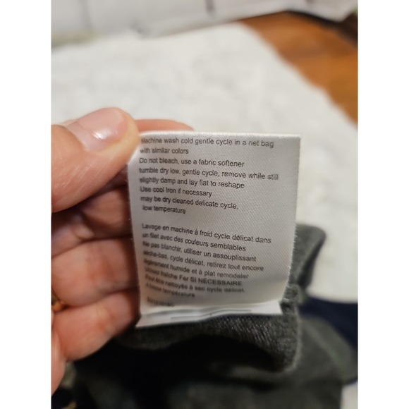 Anthropologie Lilis Soft Stripe Sleeve Swing Top Cotton Size Small - Picture 8 of 8